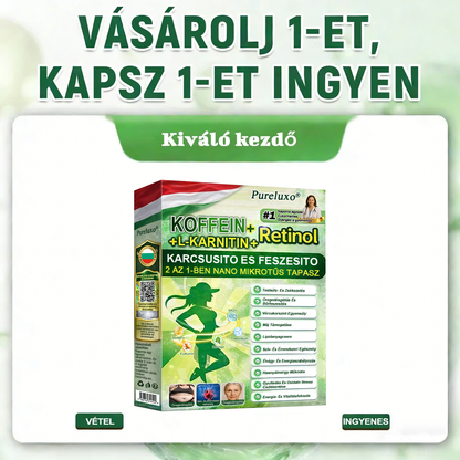 🍃Ajánlott a Semmelweis Kórház által · 👩‍⚕️BENU hivatalos üzlet| 🎁 Pureluxo® Glumasetide 8 az 1-ben Karcsú és Egészséges Nano Mikrotűs Tapasz 🎁🎁