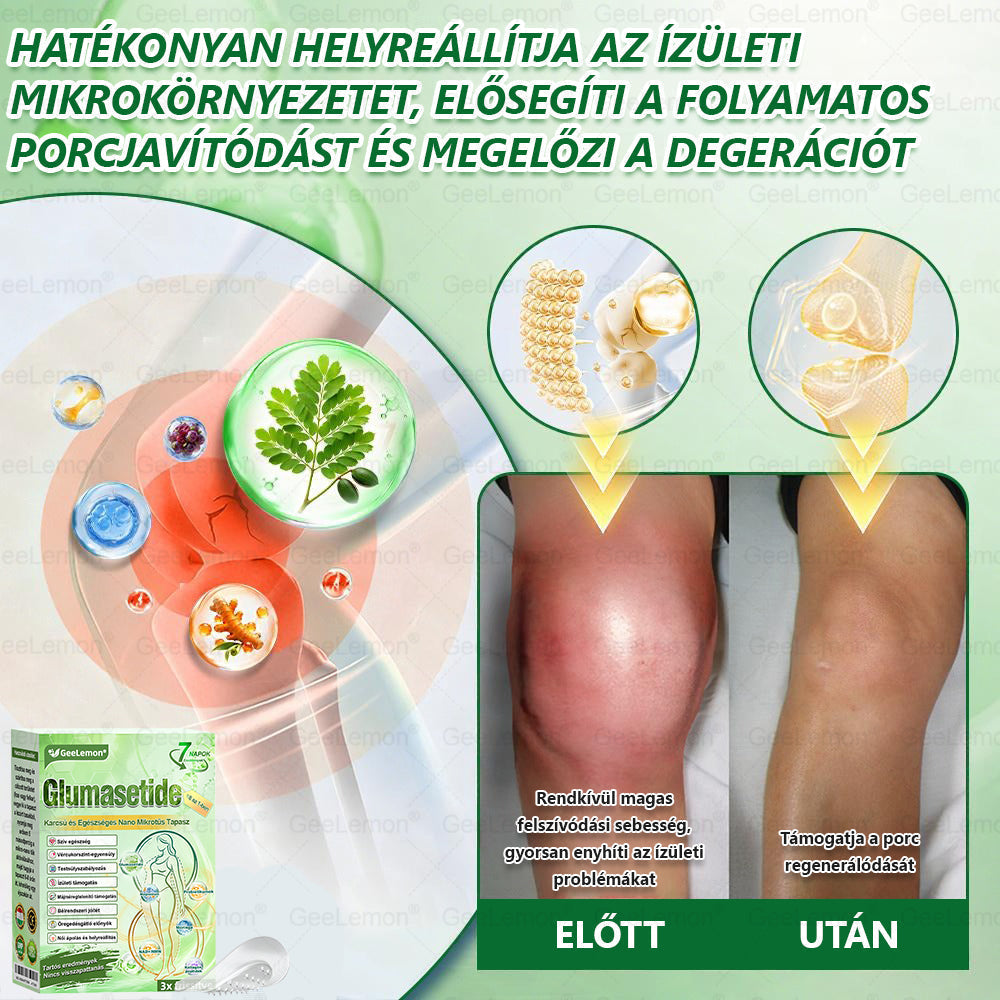 🎄🎄Ajánlott a Semmelweis Kórház által · 👩‍⚕️BENU hivatalos üzlet| 🎁 𝐆𝐞𝑒𝐿𝑒𝐦𝐨𝐧® Glumasetide 8 az 1-ben Karcsú és Egészséges Nano Mikrotűs Tapasz  🎁