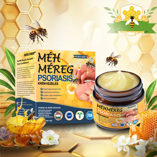 Ourlyard™ Méhméreg Haladó Psoriasis Kezelő Kenőcs (👨Orvos által ajánlott)